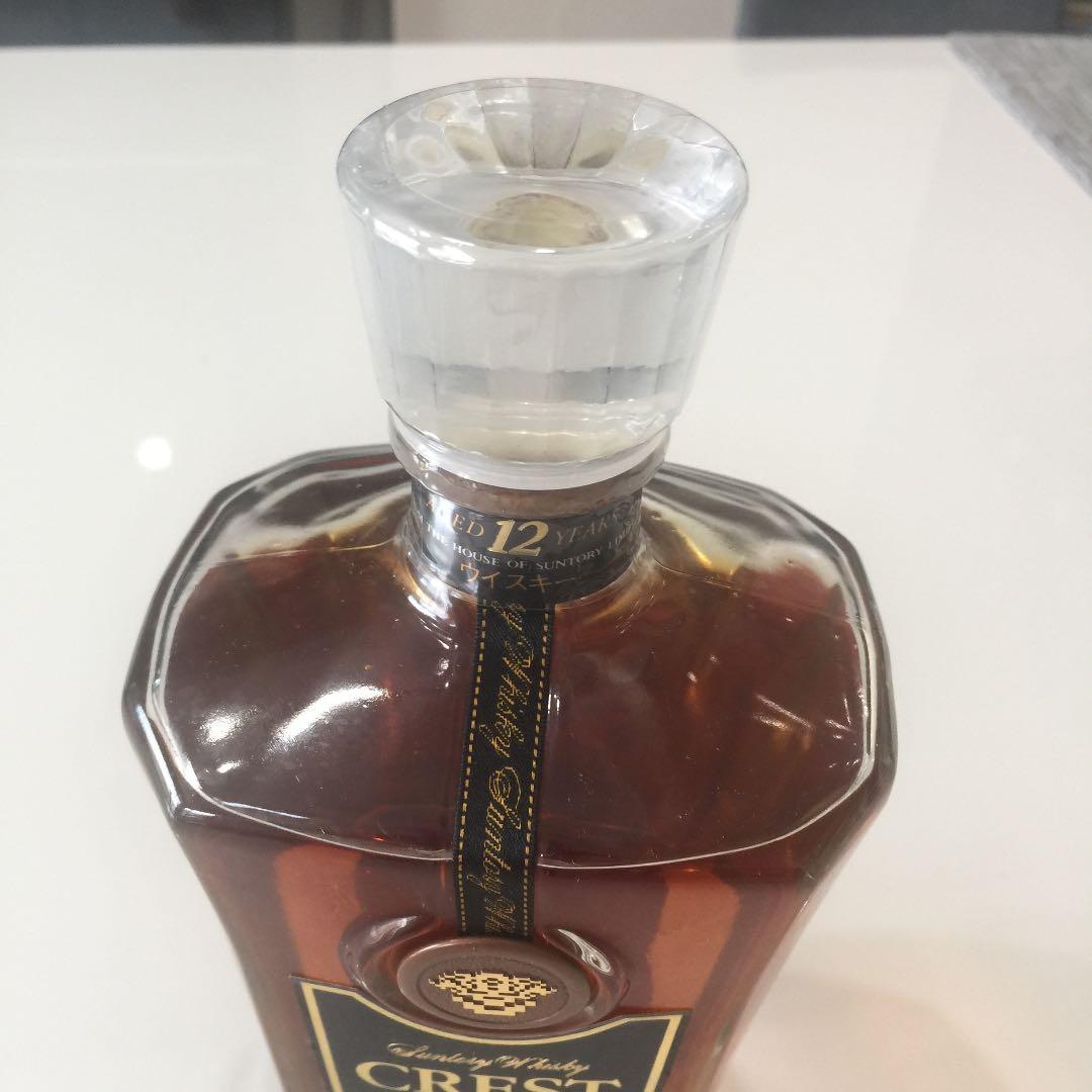 SUNTORY CREST サントリーウイスキー クレストキャンター12年