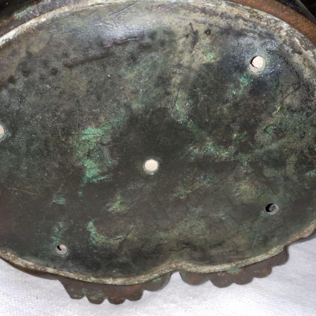 古銅大笑い布袋香炉/江戸時代