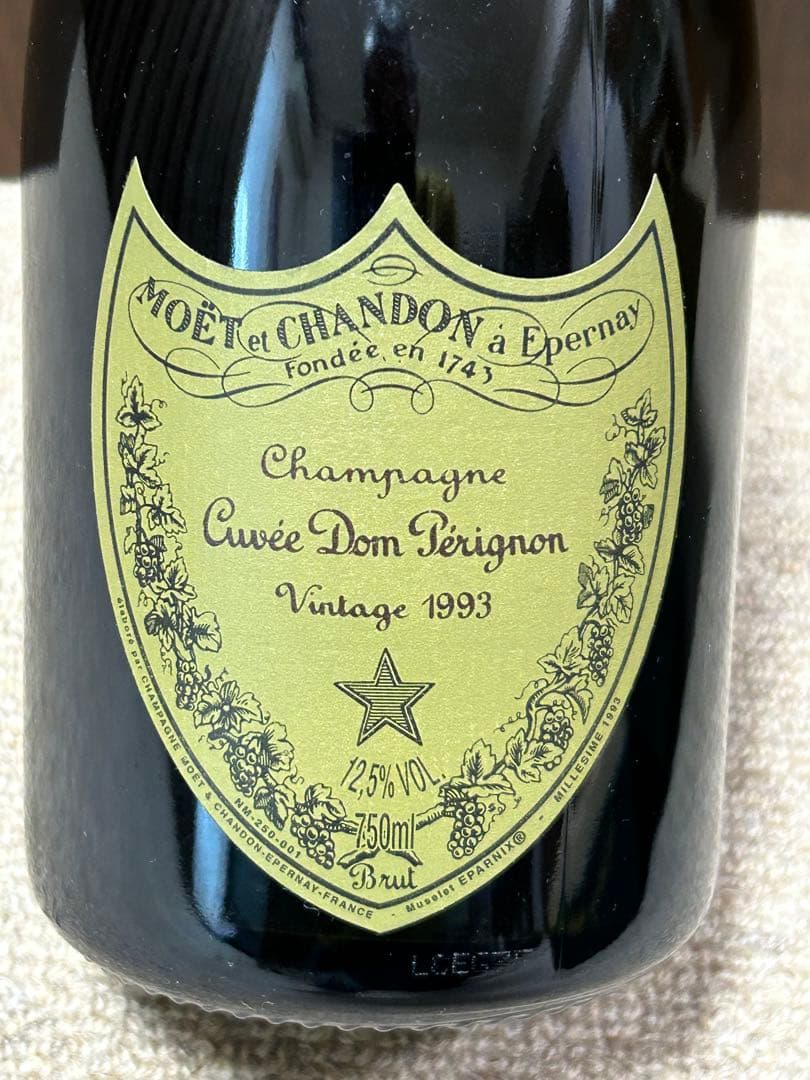 ドンペリヴィンテージ93年 箱入り