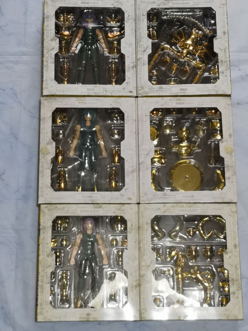 聖闘士星矢　聖闘士聖衣神話　全　ゴールド　セイント　台座　マイス　フィギュア