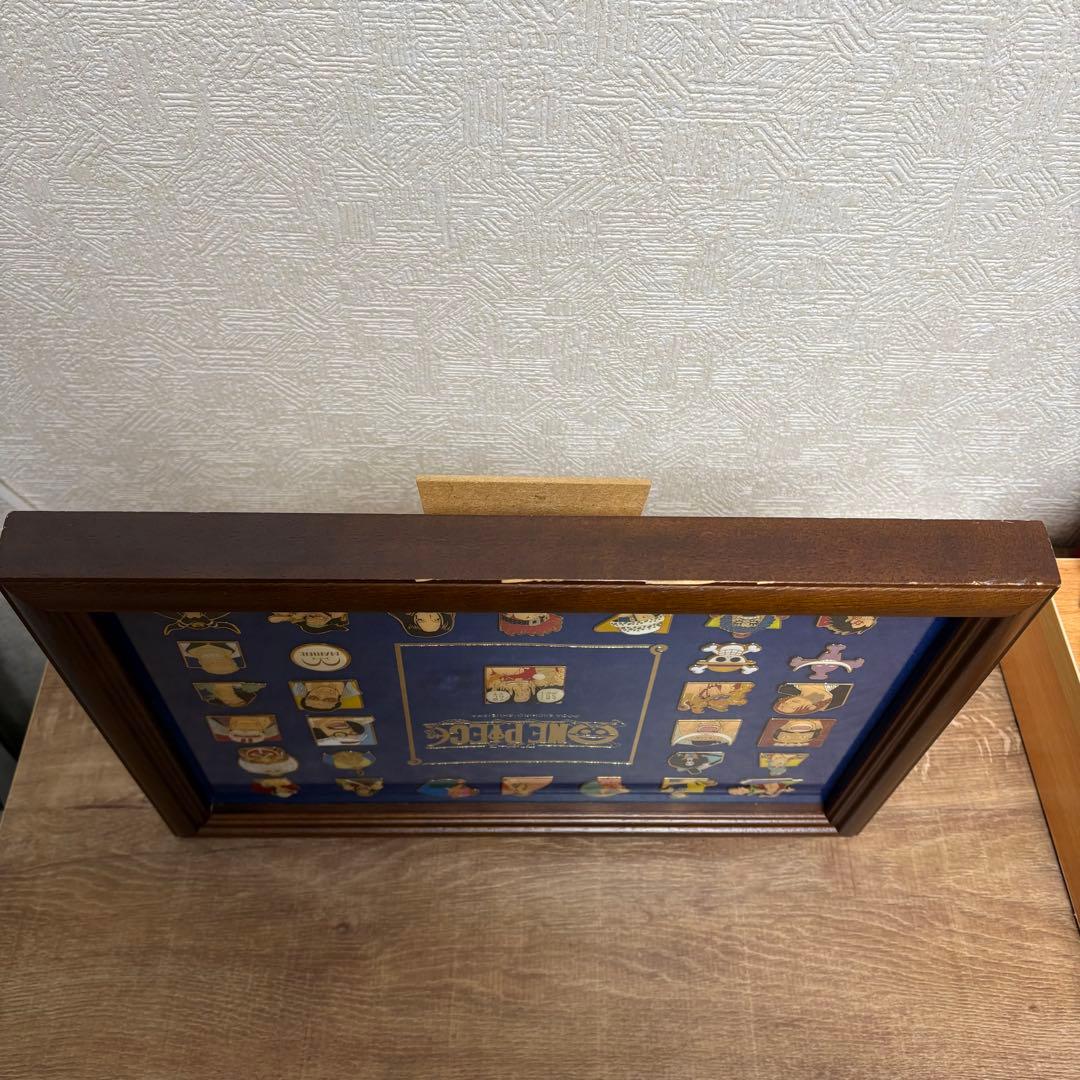 ワンピース ONE PIECE 20周年記念 ピンズセット ピンバッジ 額装版