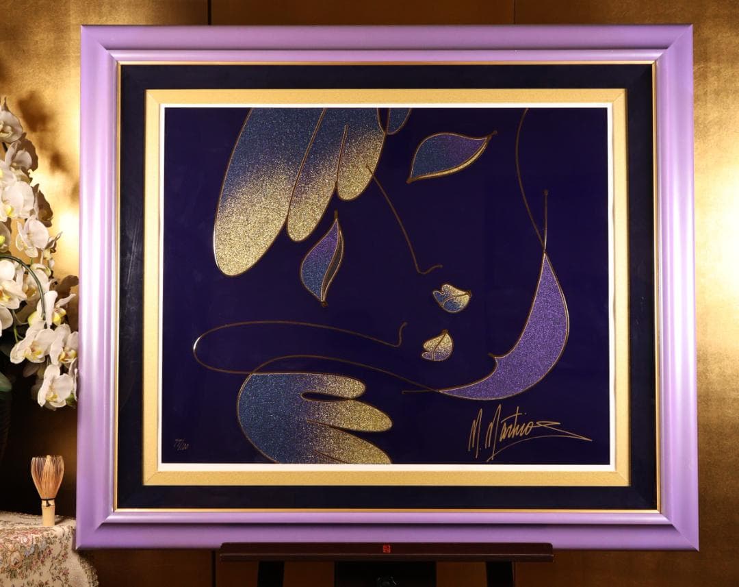 BK291　マーティロ・マヌキアン 「 終わらない夜に 」 77/100　シルク