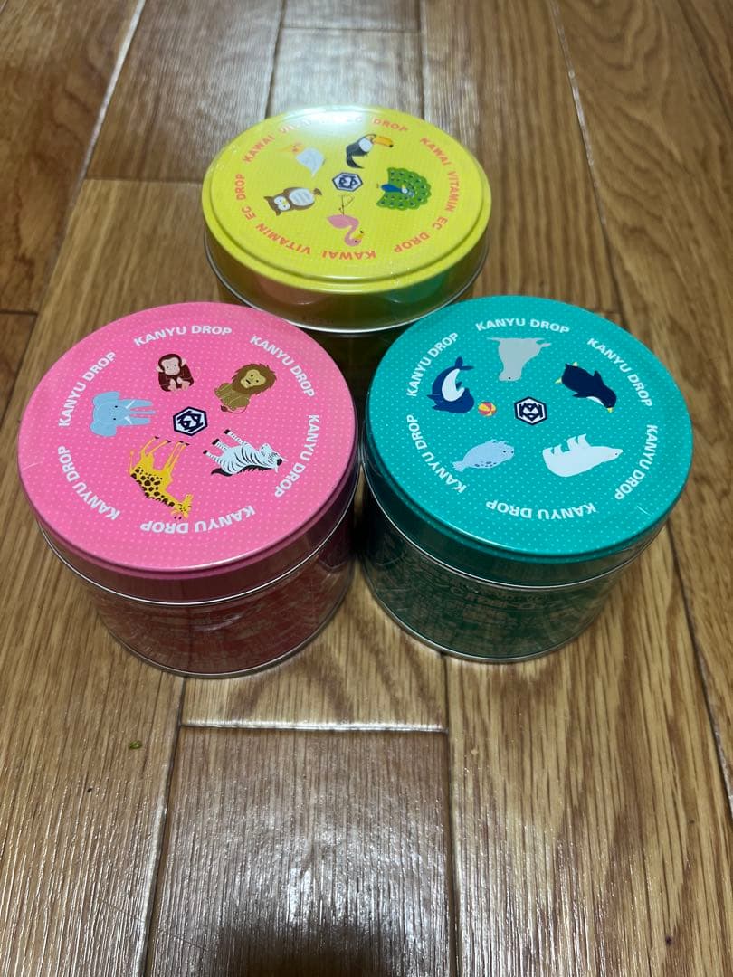 河合肝油ドロップ　3缶セット