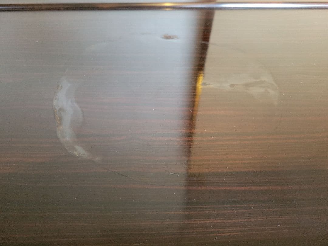 アジアンスタイル 木製棚 引き戸&観音扉付き