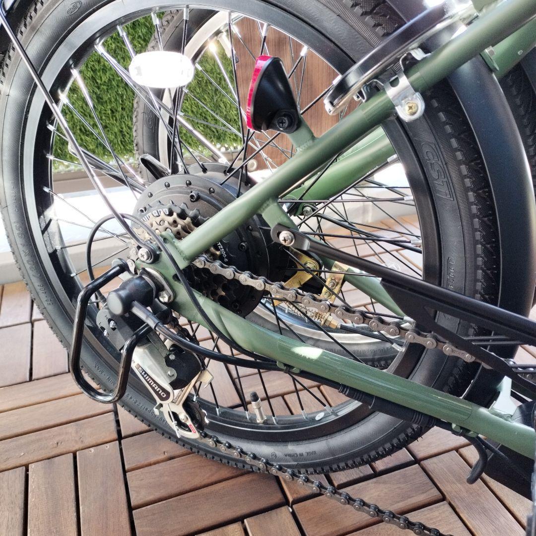 お値下げしました♪♪　20インチ　折りたたみ電動アシスト自転車