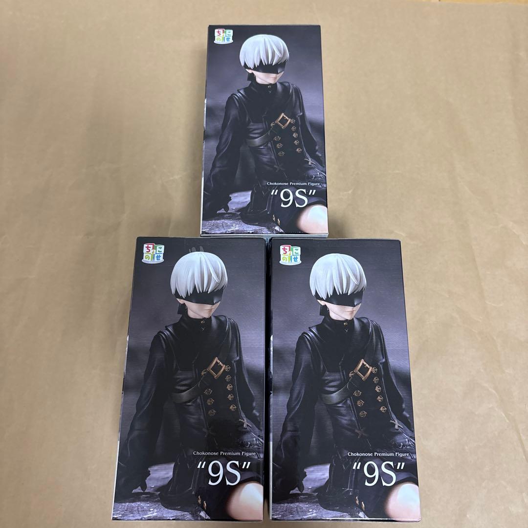NieR:AutomataVer1.1a ちょこのせフィギュア“9S” 3点