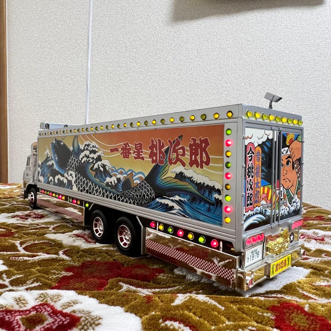 ⭐️12日までなおきちさん専用⭐️RC トラック野郎 再会 望郷一番星　前下がり