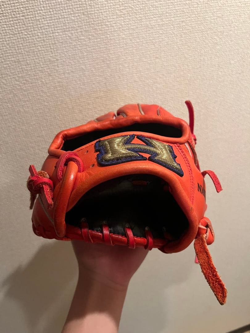 外野用グローブ　ハイゴールド　HI-GOLD