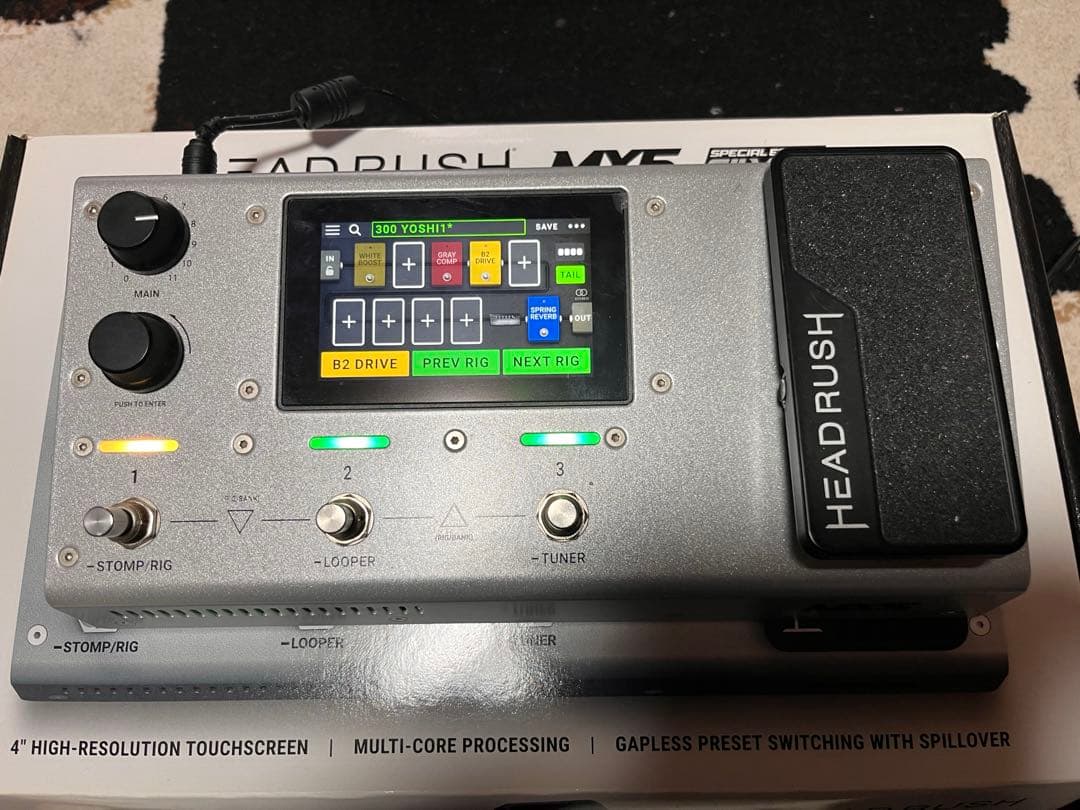 headrush mx5 限定版シルバー