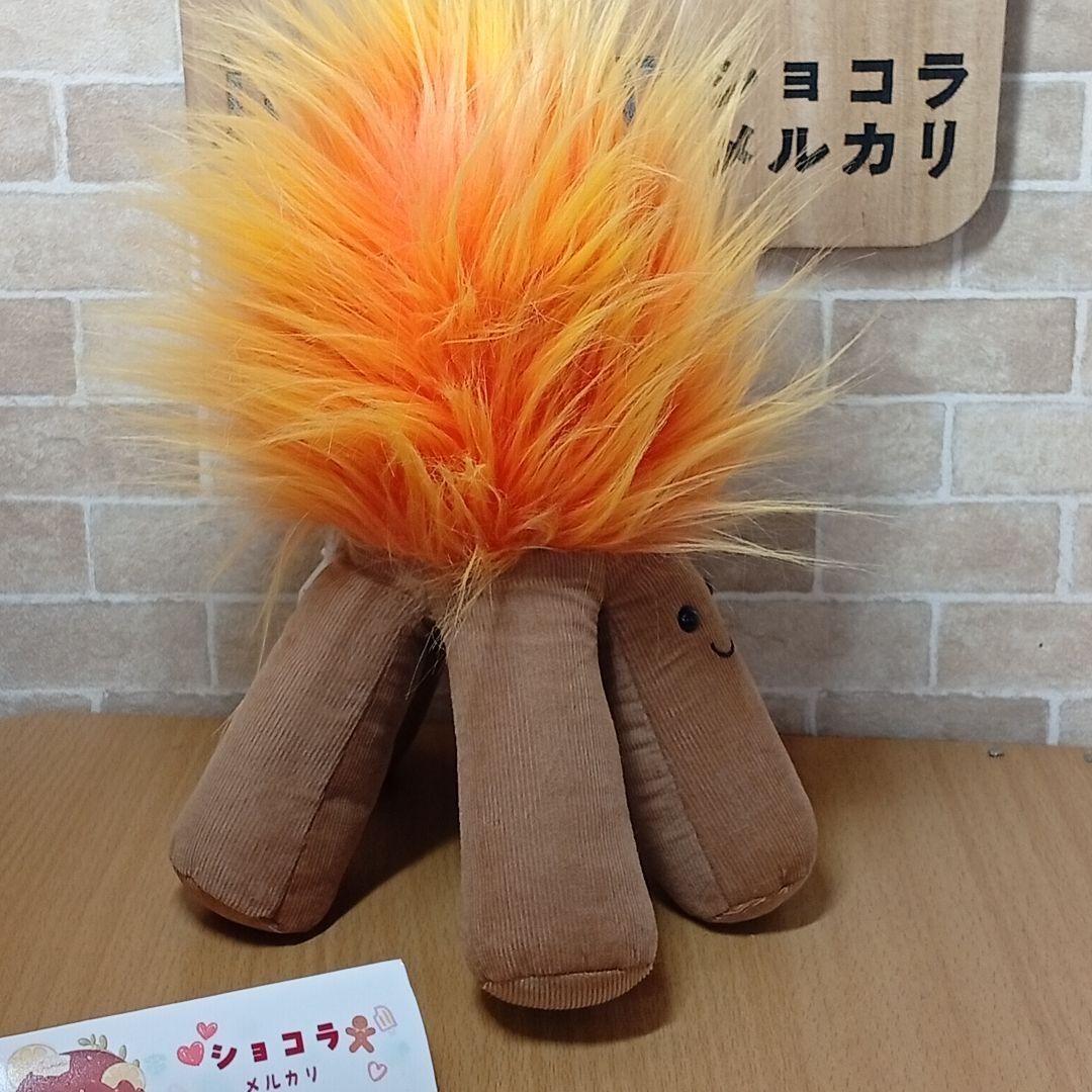  Campfire キャンプ　ファイヤー　焚き火　ぬいぐるみ