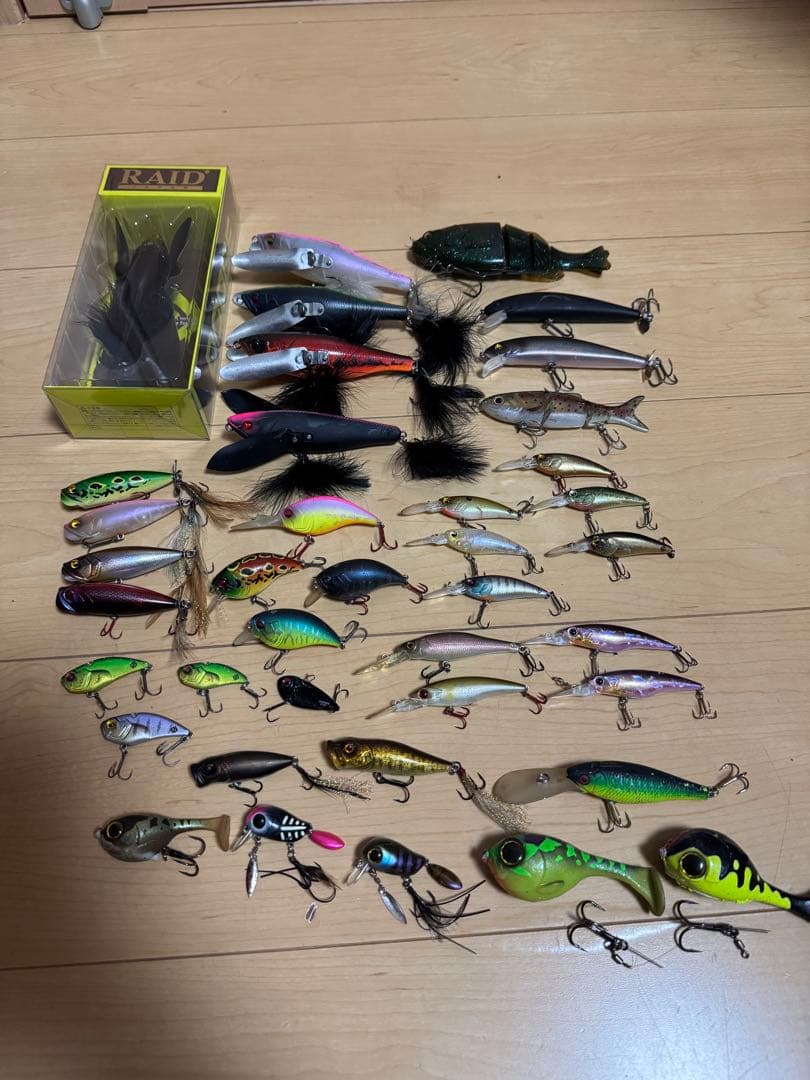 バス釣り 引退セット