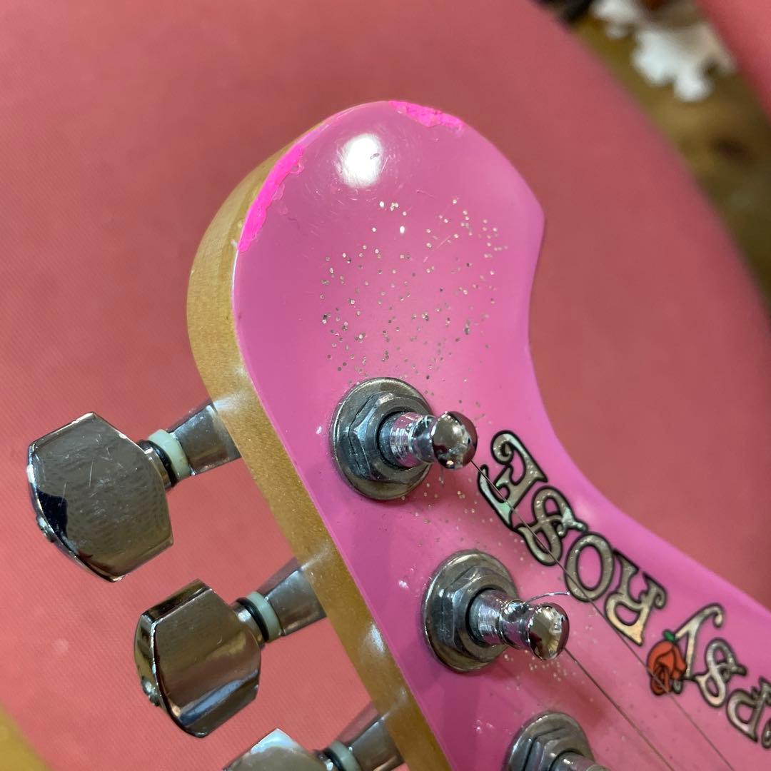 【なは】Gypsy Rose エレキギター ピンク ジプシーローズ