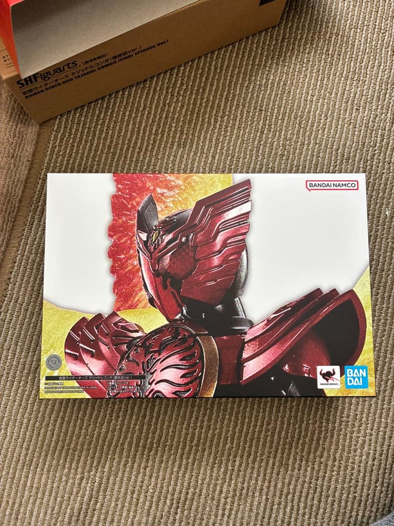 S.H.figuarts 真骨頂 仮面ライダーオーズ　タジャドルコンボ　最終回