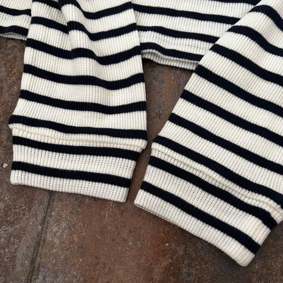 アンパスィ and per se メンズ　長袖　ボーダー