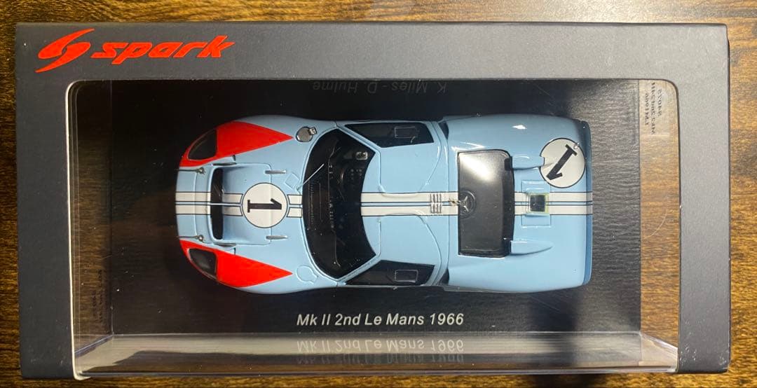 ミニカー Spark Ford GT40 #1 Le Mans 1966 1/43