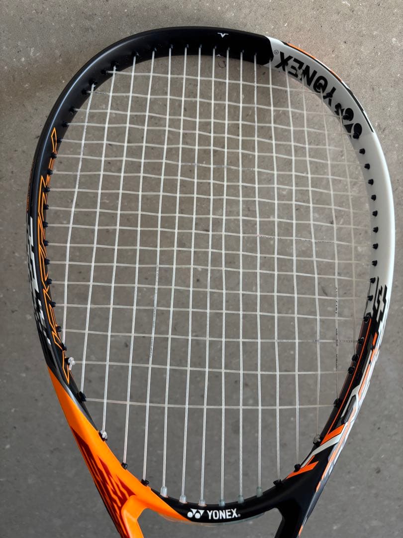 エフレーザー7V カバー付　ラケット　ソフトテニス　オレンジ　美品