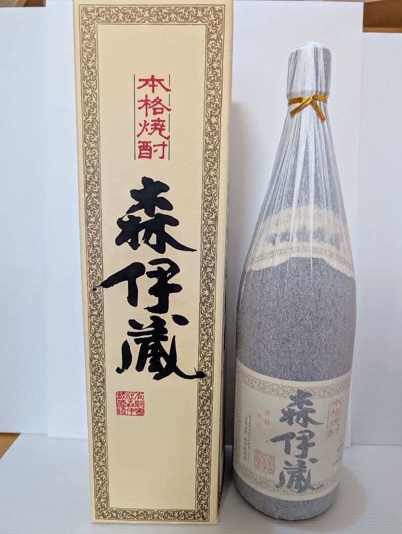 森伊蔵 化粧箱付き 芋焼酎 25度 1800ml 即日発送！箱付きですよ！