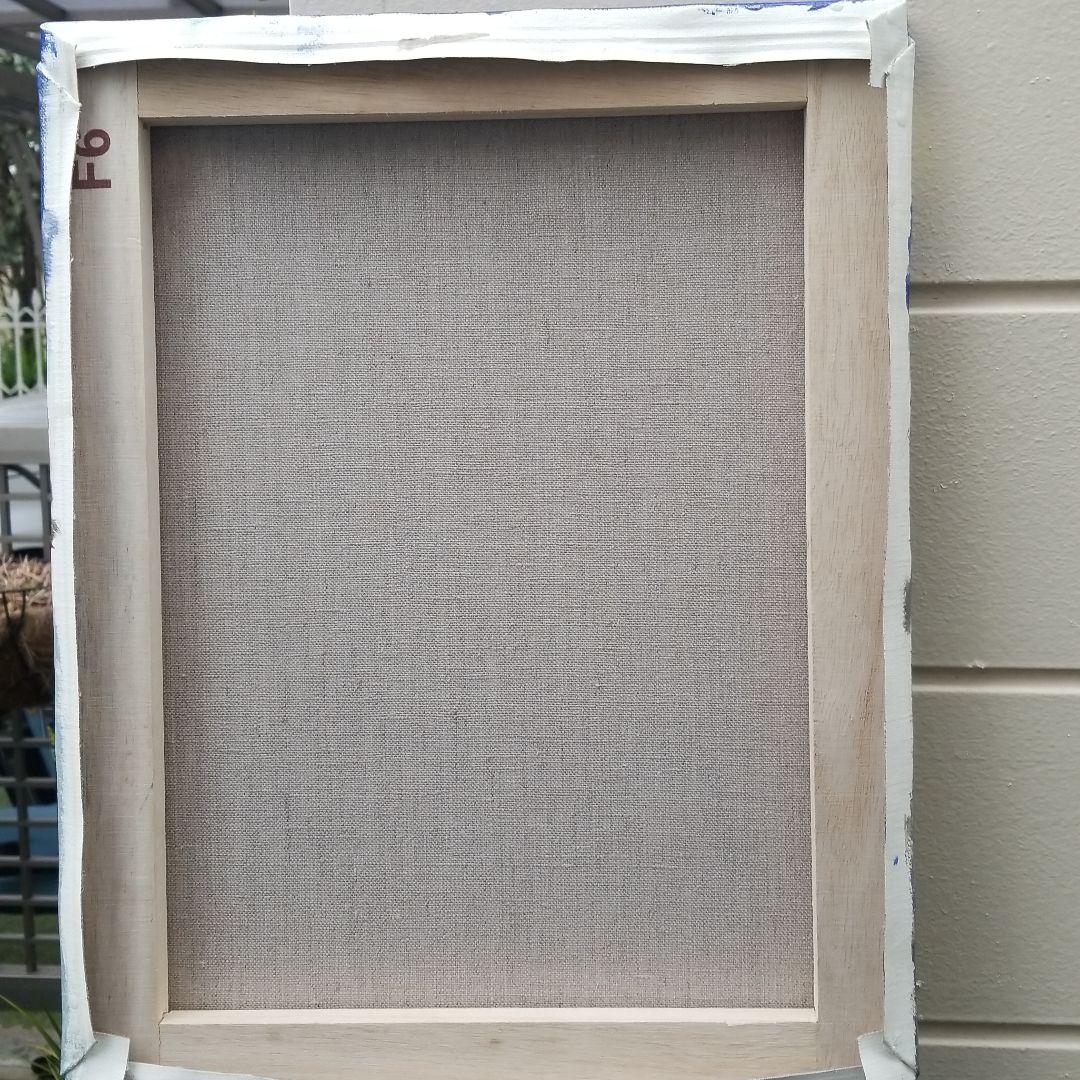 油絵　専用　月を見ながらのティータイム