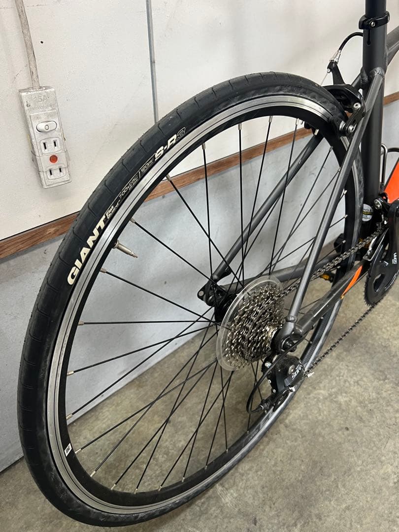 Giant Contend 1 ロードバイク グレー/オレンジ