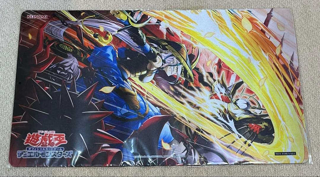 遊戯王　烙印断罪　公式　プレイマット　海外限定