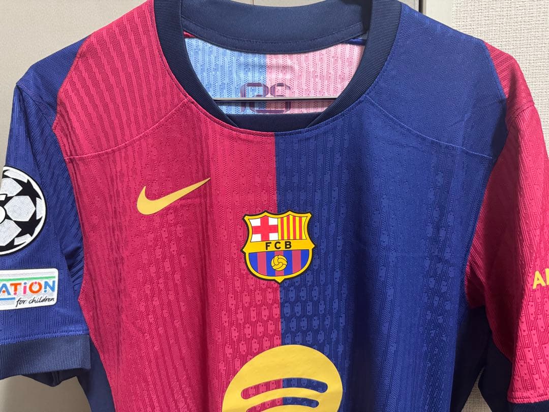 正規品 バルセロナ 24-25 ホーム オーセンティック 新品未使用タグ付き