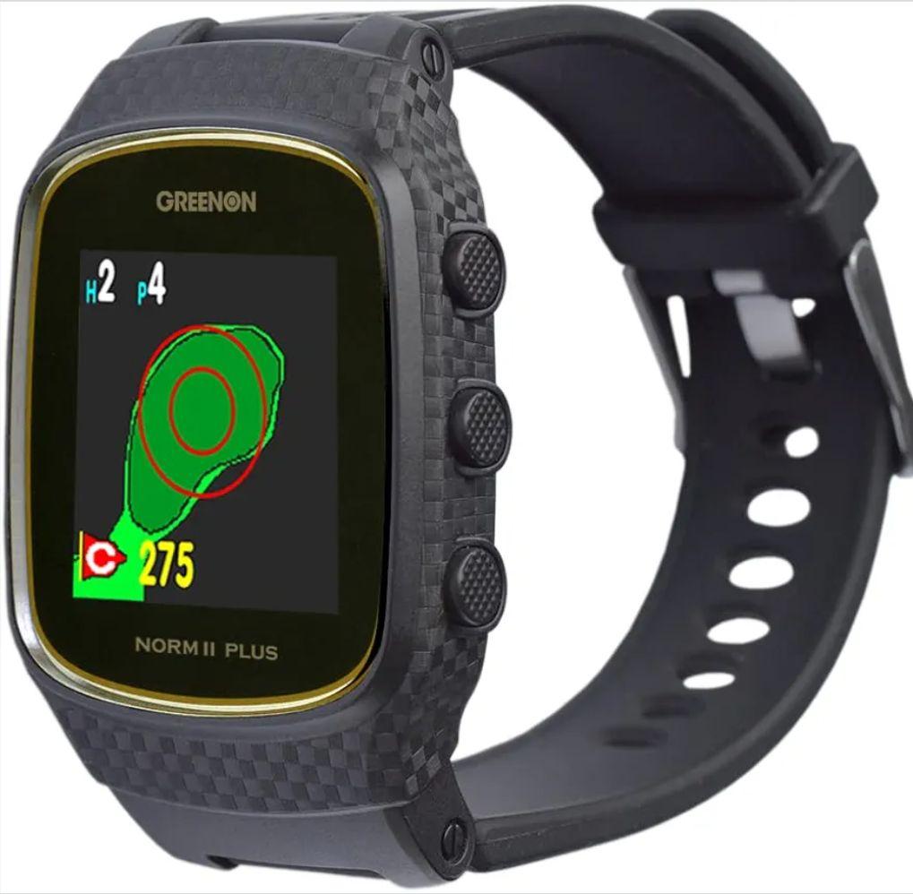 グリーンオン NORM II PLUS ゴルフウォッチ GPSナビ(使用１回)