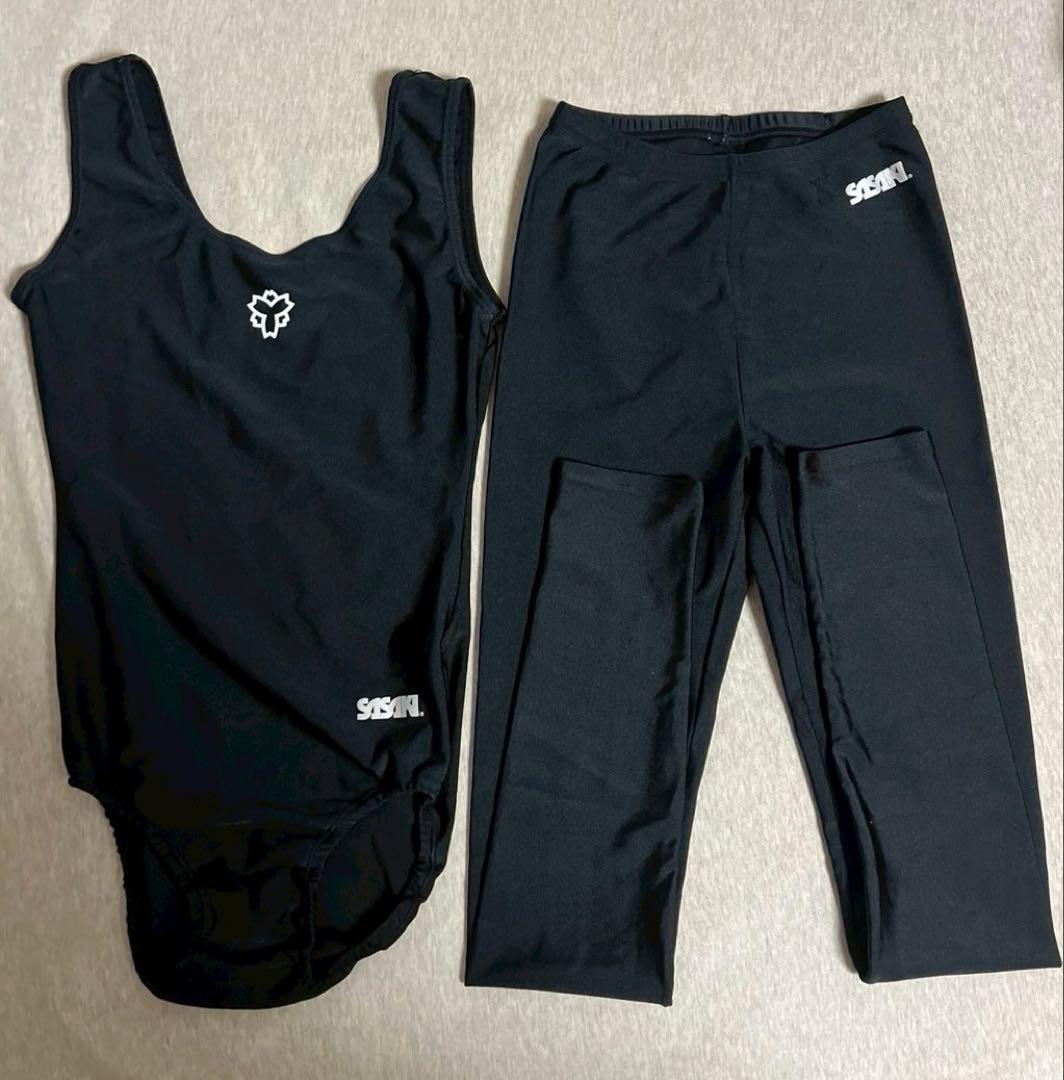 日本体育大学　レオタード　レギンス