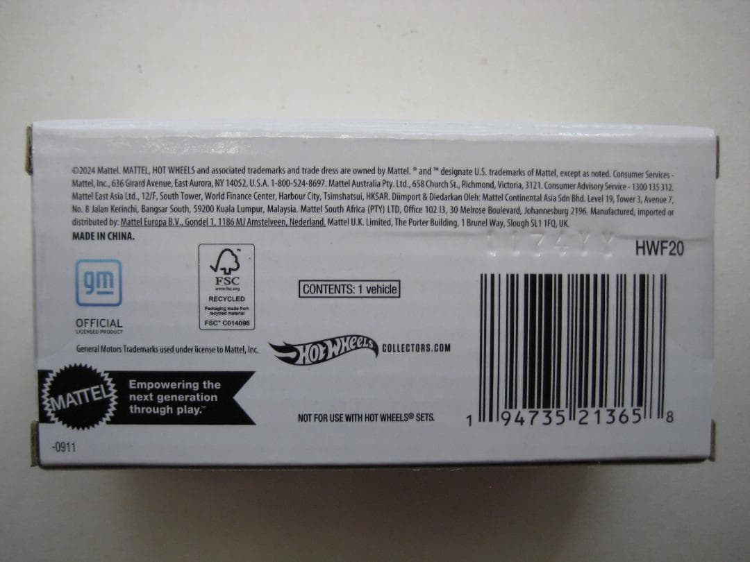 ミニカー HOT WHEELS 1964 CHEVROLET IMPALA