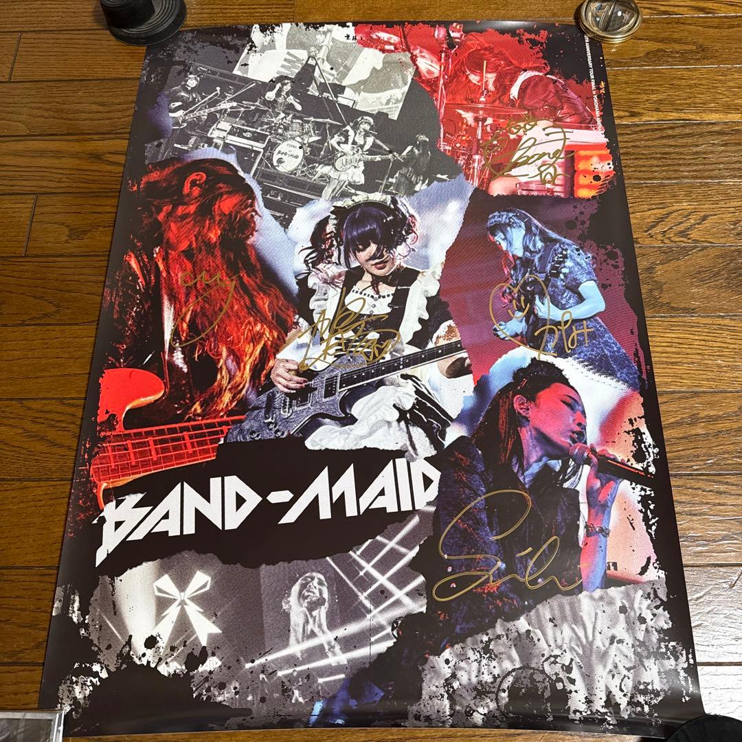BAND-MAID 直筆サイン入りB2ポスター