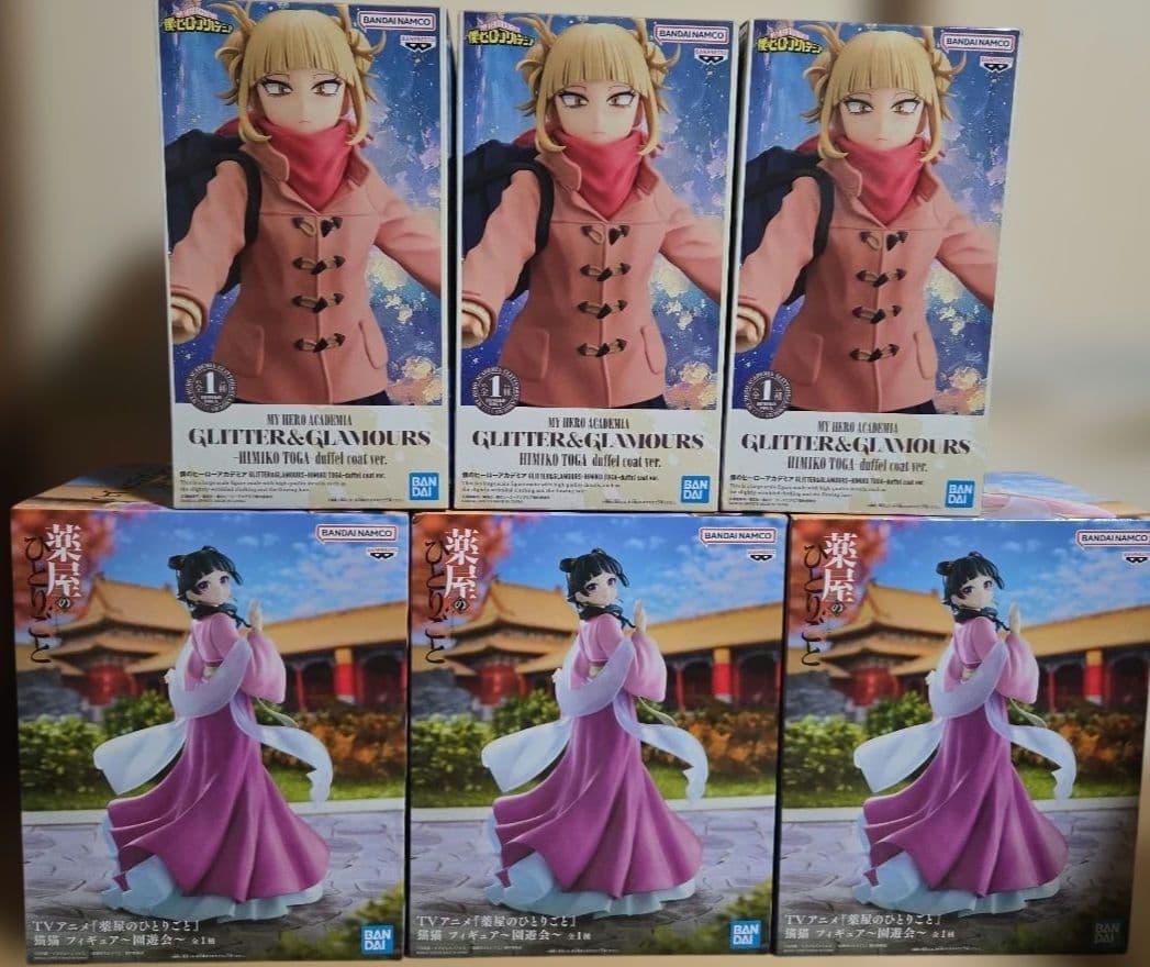 薬屋のひとりごと　猫猫　フィギュア　僕のヒーローアカデミア　トガヒミコ