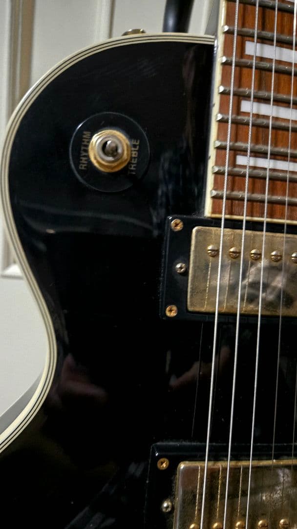 Photogenic レスポールカスタム エレキギター ブラック