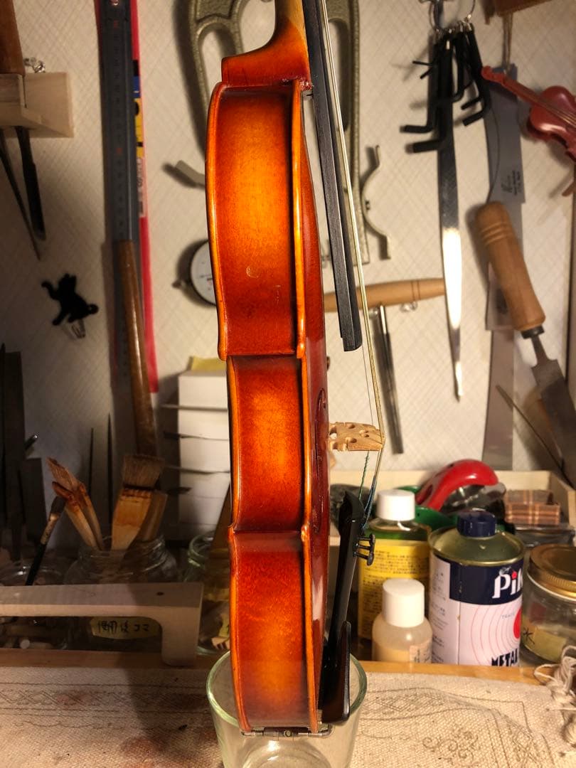 【駒&魂柱調整済】Suzuki分数バイオリンNo280 1/8 1993