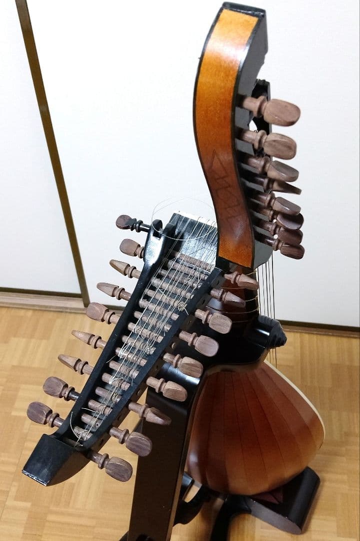バロック・リュート 14コース　菊地雅樹作