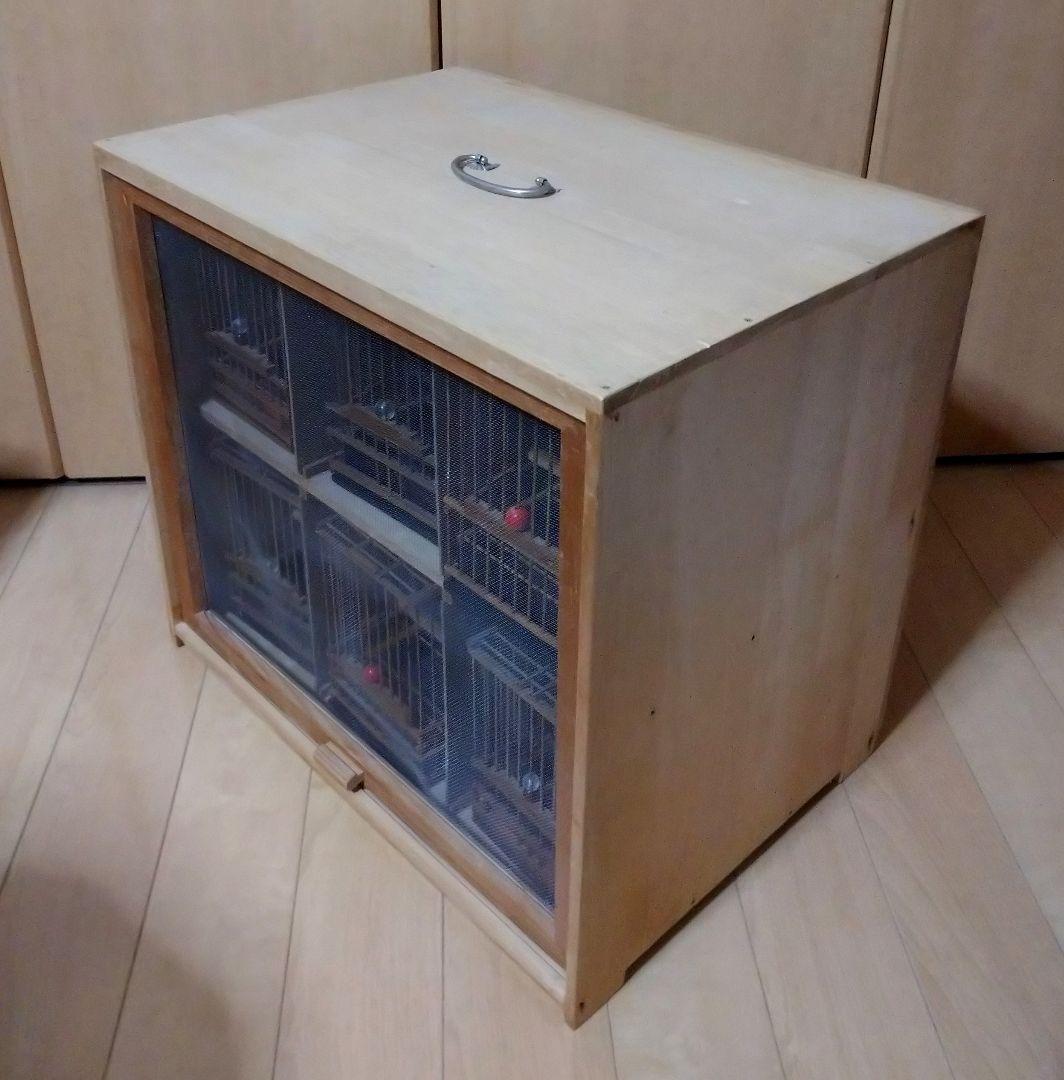 メジロ籠 6個 & 寝かせ箱 セット