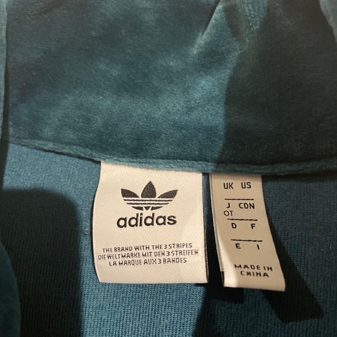 アディダスオリジナルス　ベロア　ジャージ　セットアップ上下　レディースサイズL