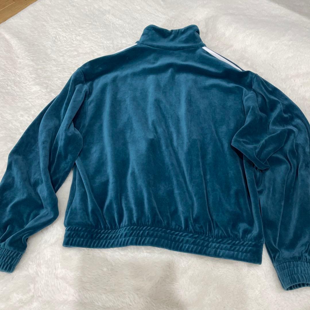 アディダスオリジナルス　ベロア　ジャージ　セットアップ上下　レディースサイズL