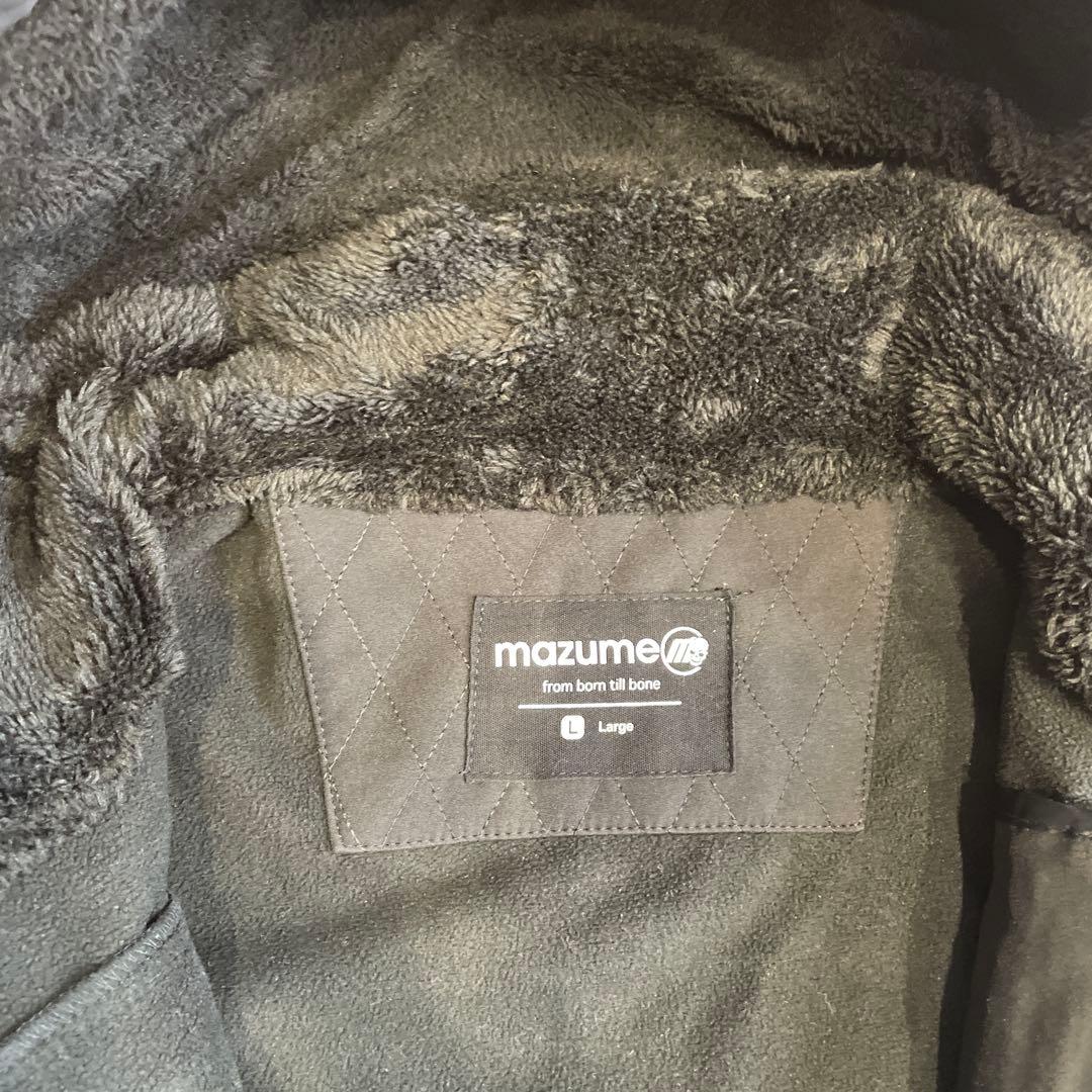 mazume フィッシングウェア上着 L パンツM黒