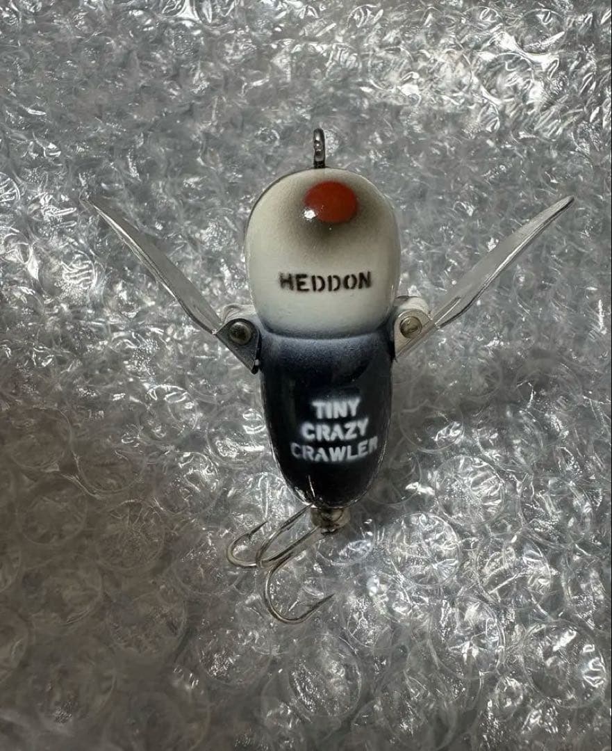 ヘドン　タイニークレイジークローラー 逆目　アンダーアイ　希少　HEDDON