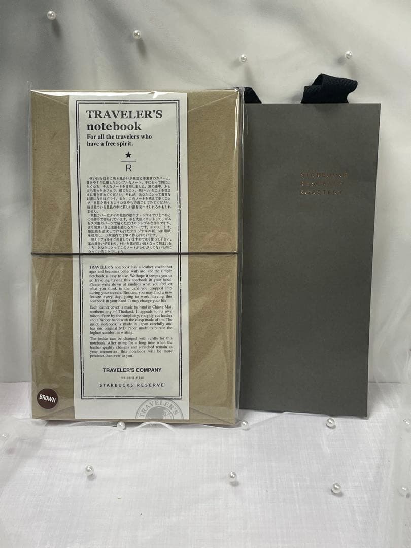 【新品未使用】トラベラーズノート レギュラーサイズ ブラウン　マグタグ