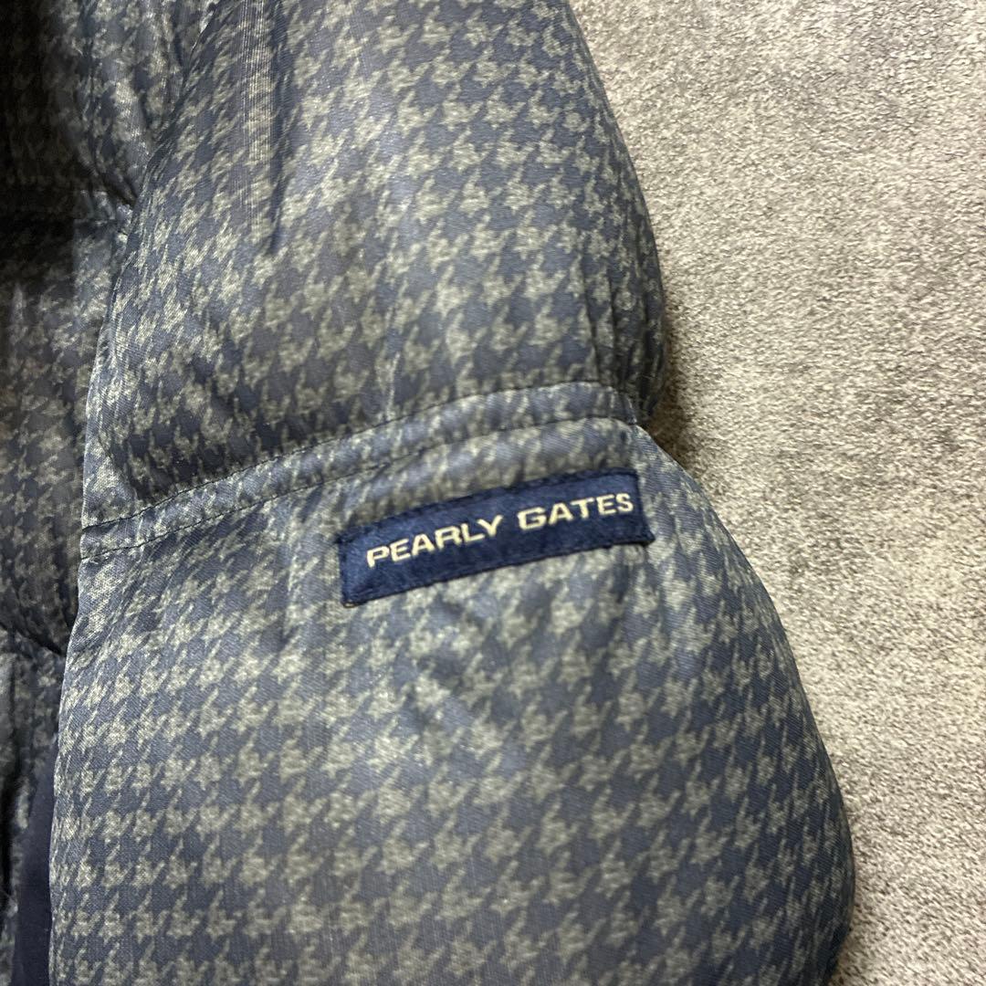 【美品】パーリーゲイツ　マスターバニーエディション　ダウンジャケット　千鳥格子