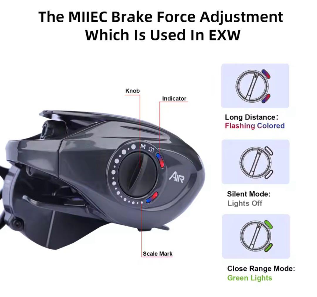 DMK CHEETAH AIR 3モード切替　左ハンドル　新型　中華DCリール