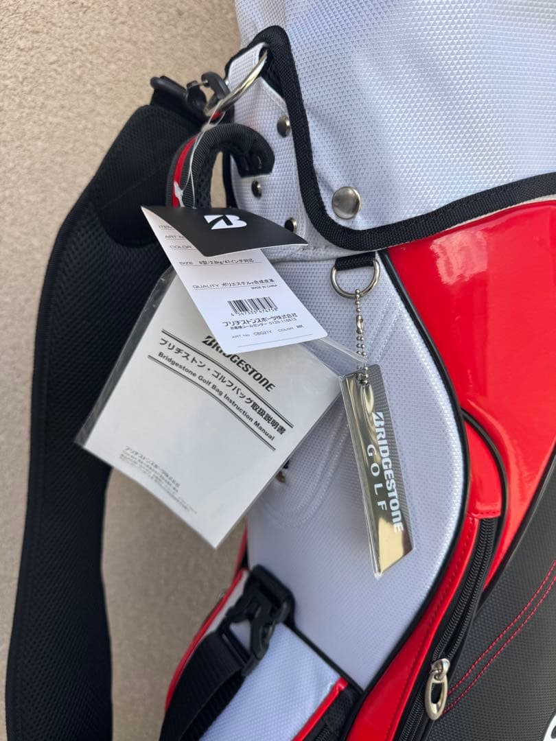【新品未使用】キャディーバック　ブリヂストンゴルフ