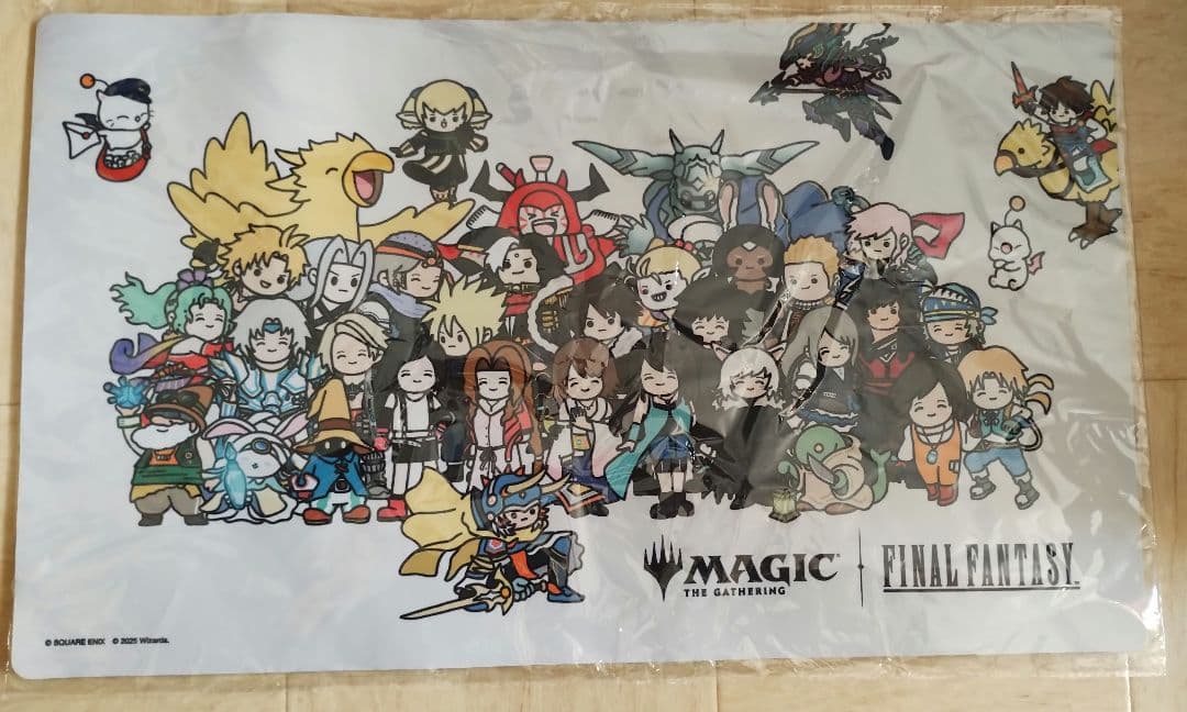 mtg 非売品 ff コラボ 限定 ちびキャラプレイマット