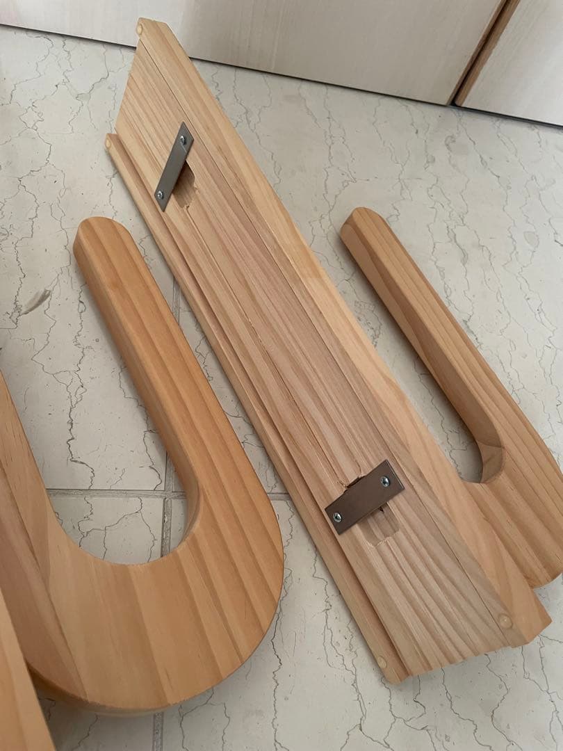 ☆未使用☆壁掛け用•サーフボードラック/木製☆