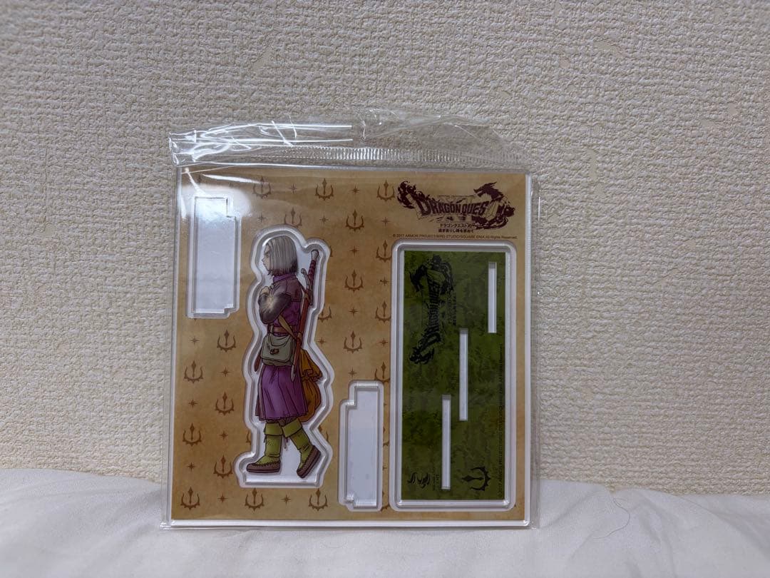 ドラゴンクエストⅪ コラボカフェ　アクスタ　リングノート【新品未使用】