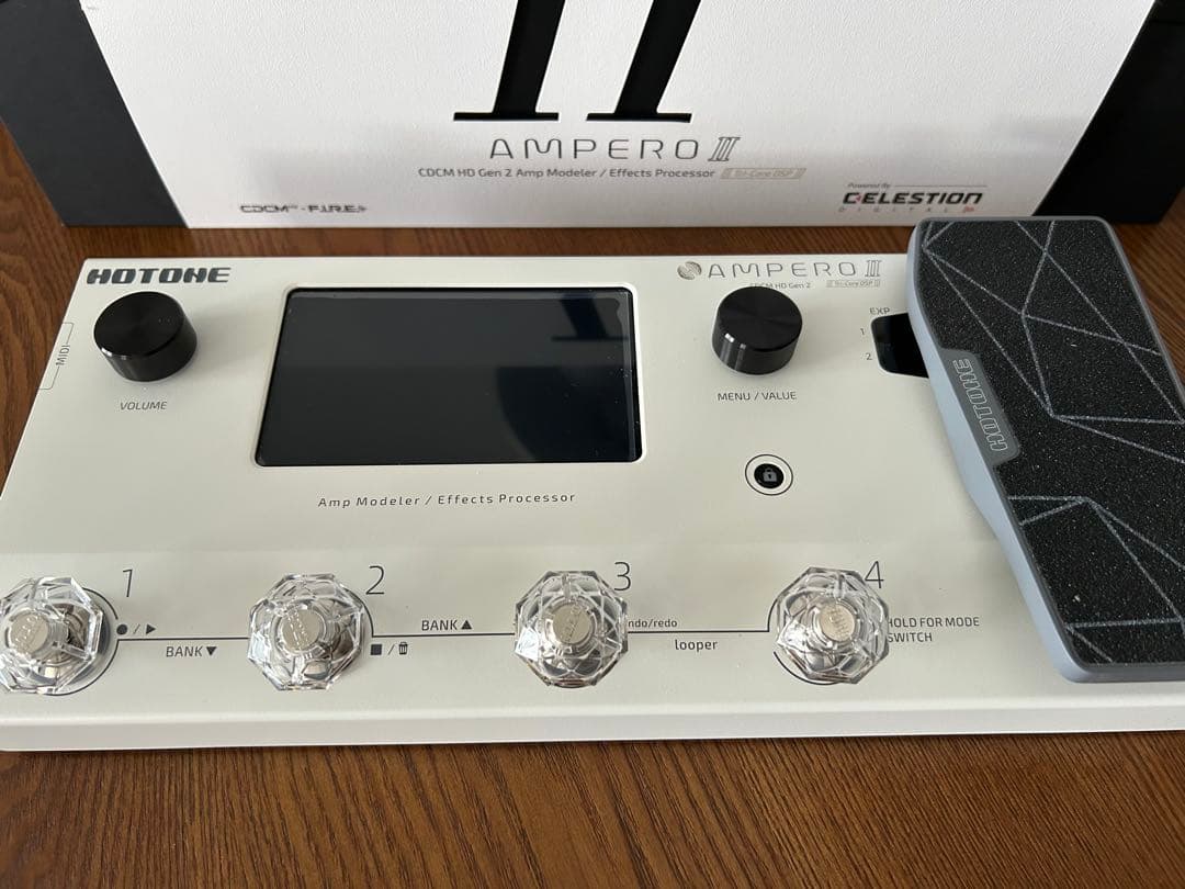 【美品】HOTONE / AMPERO II マルチエフェクトプロセッサー