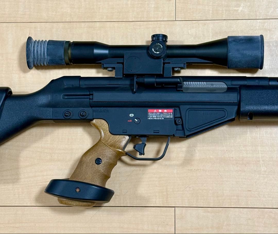 PSG-1 電動スナイパーライフル　フルオートトレーサー　バイポッド　サイレンサ