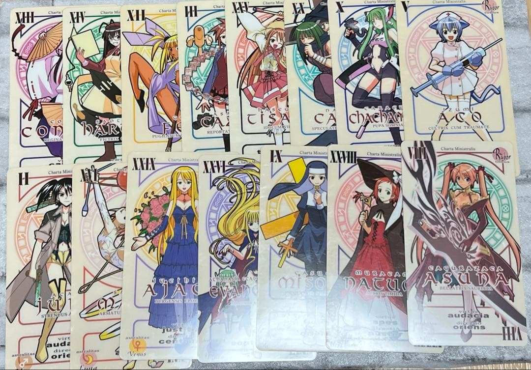 魔法先生ネギま! パクティオーカード 大量 まとめ売り 108枚 現状販売