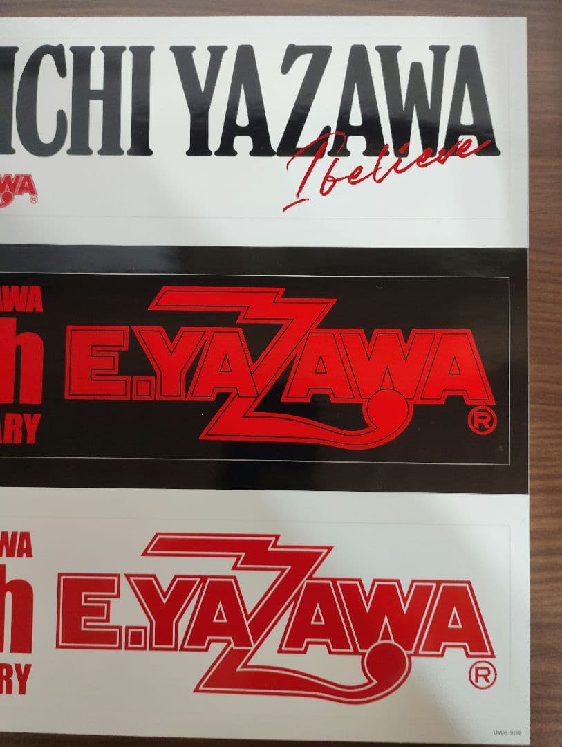 矢沢永吉 バンパーステッカー 3種セット