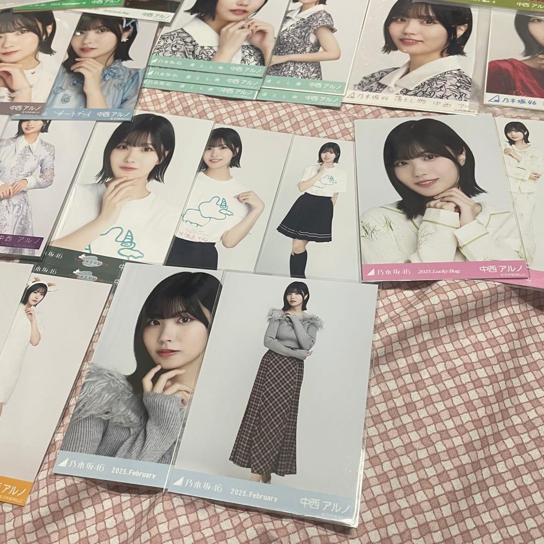 乃木坂46 中西アルノ 生写真まとめ ごんぞう オフショルなど
